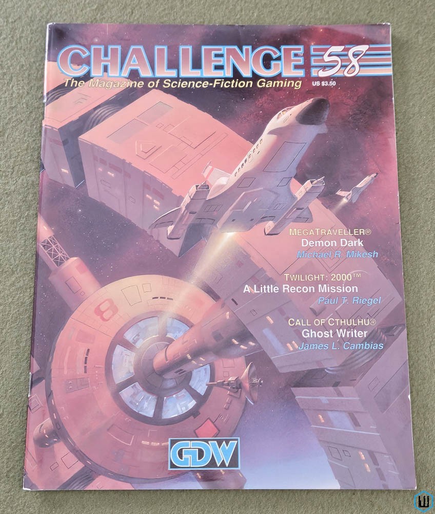 Challenge Magazine, Issue 58 Game Designers Workshop (GDW)