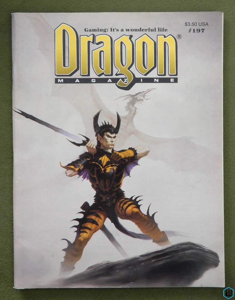 Dragon Magazine, Issue 197 (4 Forgotten Realms monsters)