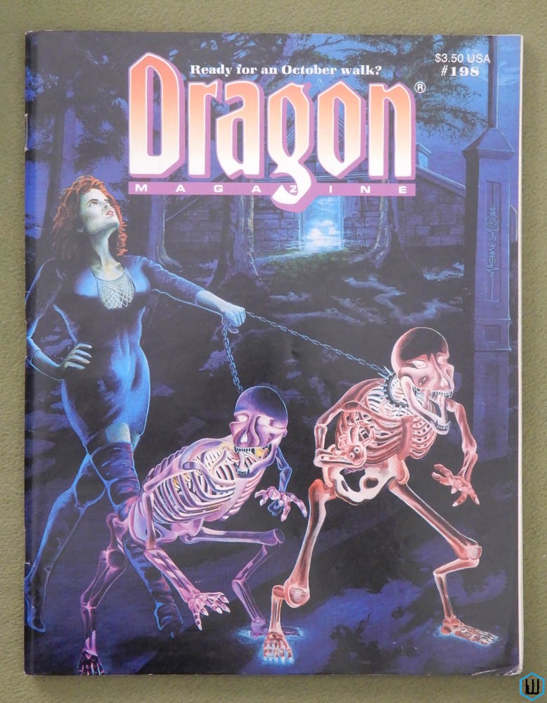 Dragon Magazine, Issue 198 (Undead, Call of Cthulhu, Al-Qadim)