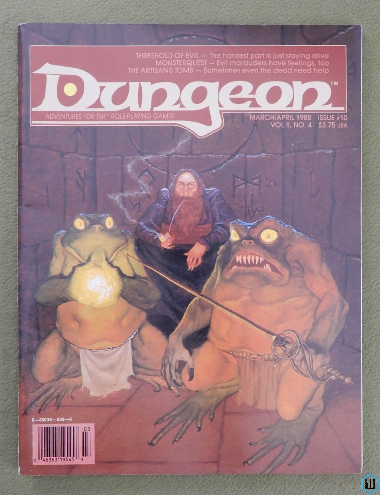 Dungeon Magazine, Issue 10 (D&D/AD&D Adventures)