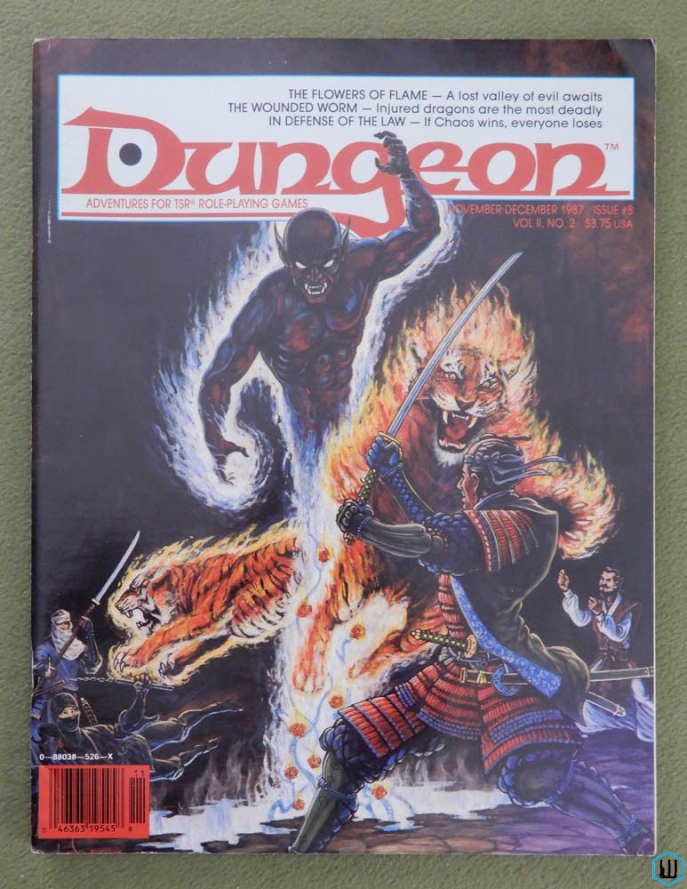 Dungeon Magazine, Issue 8 (D&D/AD&D Adventures)