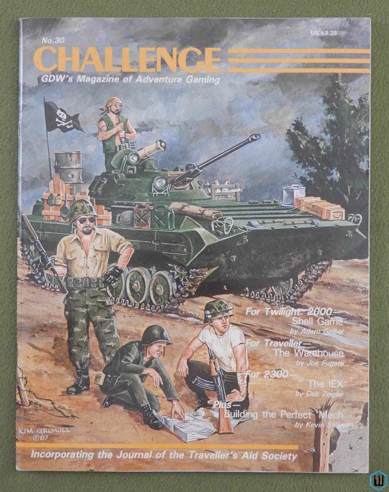 Challenge Magazine, Issue 30 (Twilight 2000, Traveller, 2300AD)