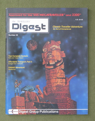 Image for Travellers' Digest, Issue 20 (Traveller Megatraveller RPG)