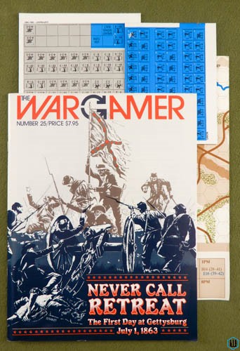 Image for Wargamer Magazine # 25 Never Call Retreat Game Unpunched