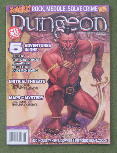 Image for Dungeon Magazine, Issue 99 - NO INSERT