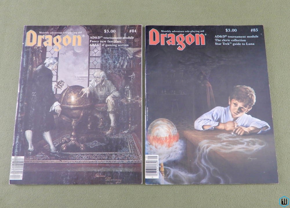 Dragon Magazine 84 95: Twofold Talisman module, parts 1 & 2
