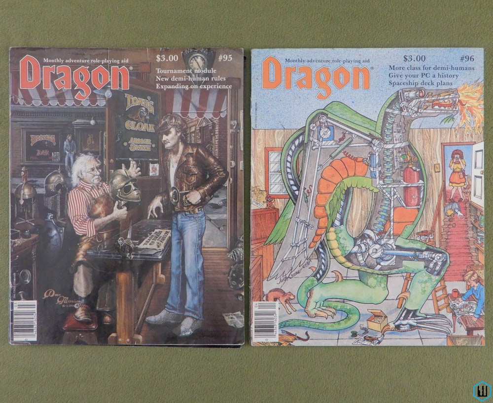 Dragon Magazine 95 96: New Demihuman Rules by Gary Gygax
