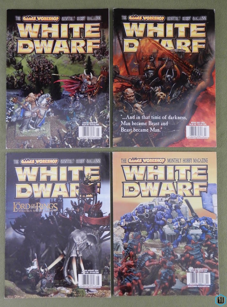 White Dwarf Magazine, Issue 293 294 295 298