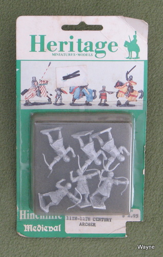 Image for 11th-12th Century Archer (25mm Metal Miniatures: Heritage Hinchliffe Medieval)
