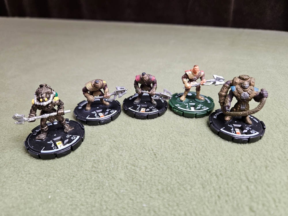 Amotep Gunner x3 Incinerator Iron Lung Mage Knight