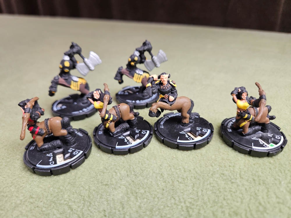 Centaur Lieutenant x2 Archer x3 Outrider Mage Knight