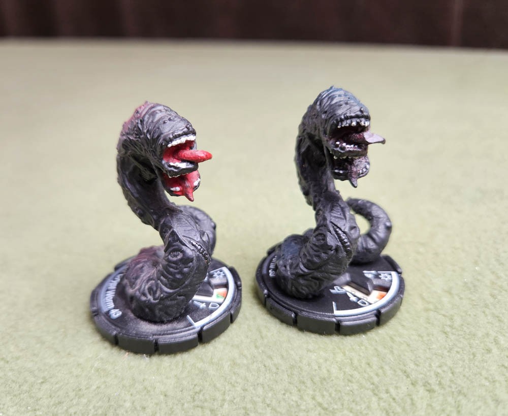 Crypt Worm x2 Mage Knight