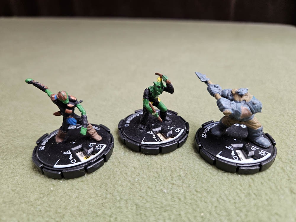 Goblin Grenadier Cannibal Dwarven Berserker Mage Knight