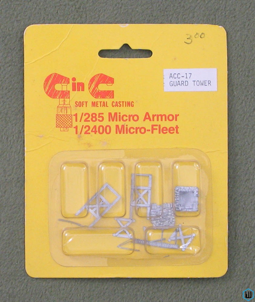Image for C-in-C MICRO ARMOR: ACC-17 Guard Tower 1:285 scale metal miniatures