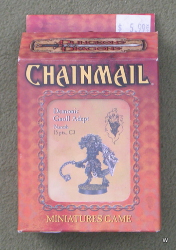 Image for Demonic Gnoll Adept Naresh (Chainmail Miniatures Game)