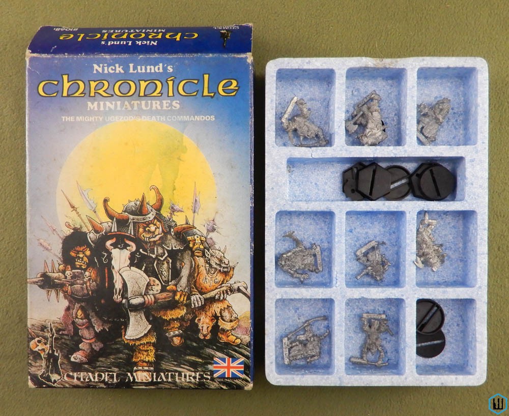 Nick Lund's Chronicle Miniatures: The Mighty Ugezod's Death Commandos
