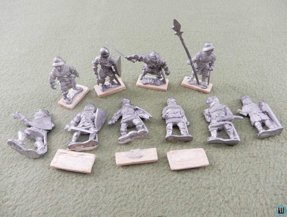 Image for KNIGHTS x10: Old School Metal Miniatures