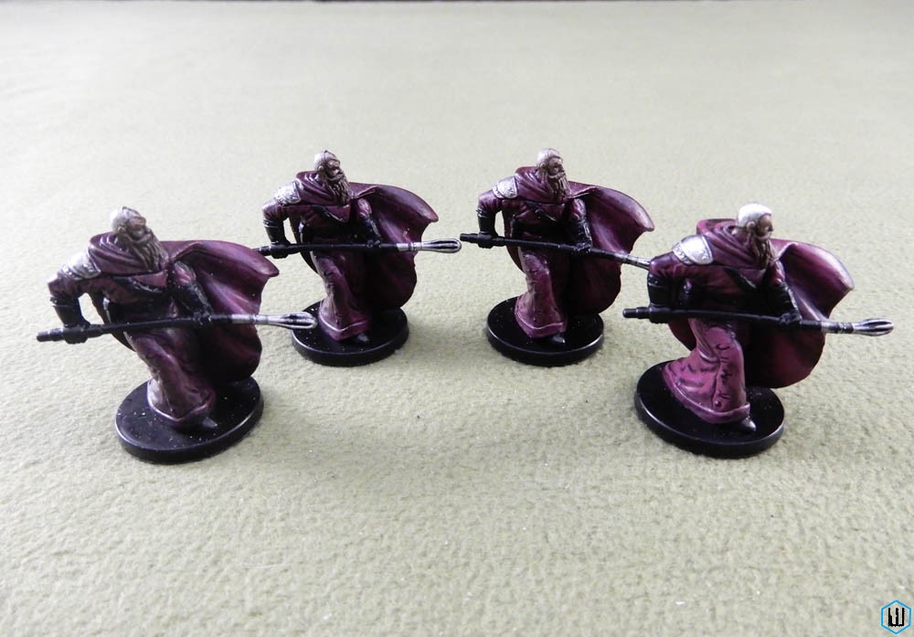 Cormyrean War Wizard x4 - 3/60 Unhallowed Dungeons Dragons Miniature