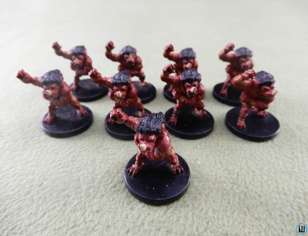 Dekanter Goblin x9 - 28/60 Abberations Dungeons Dragons Miniature