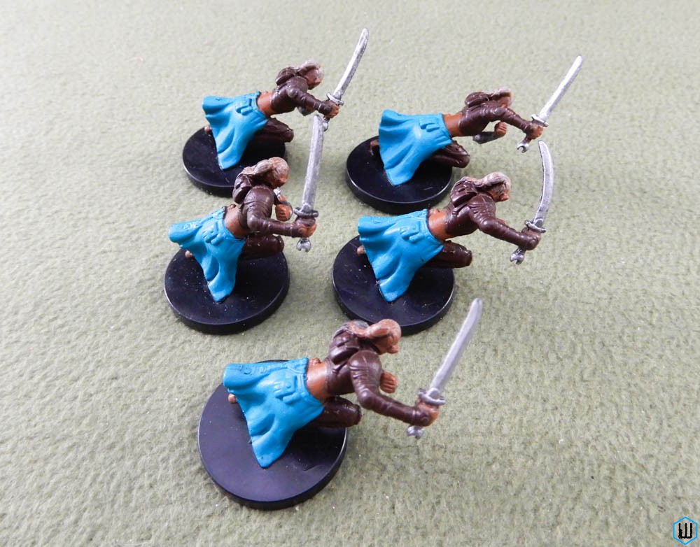 Longstrider Ranger x5 - Angelfire Dungeons Dragons Miniature