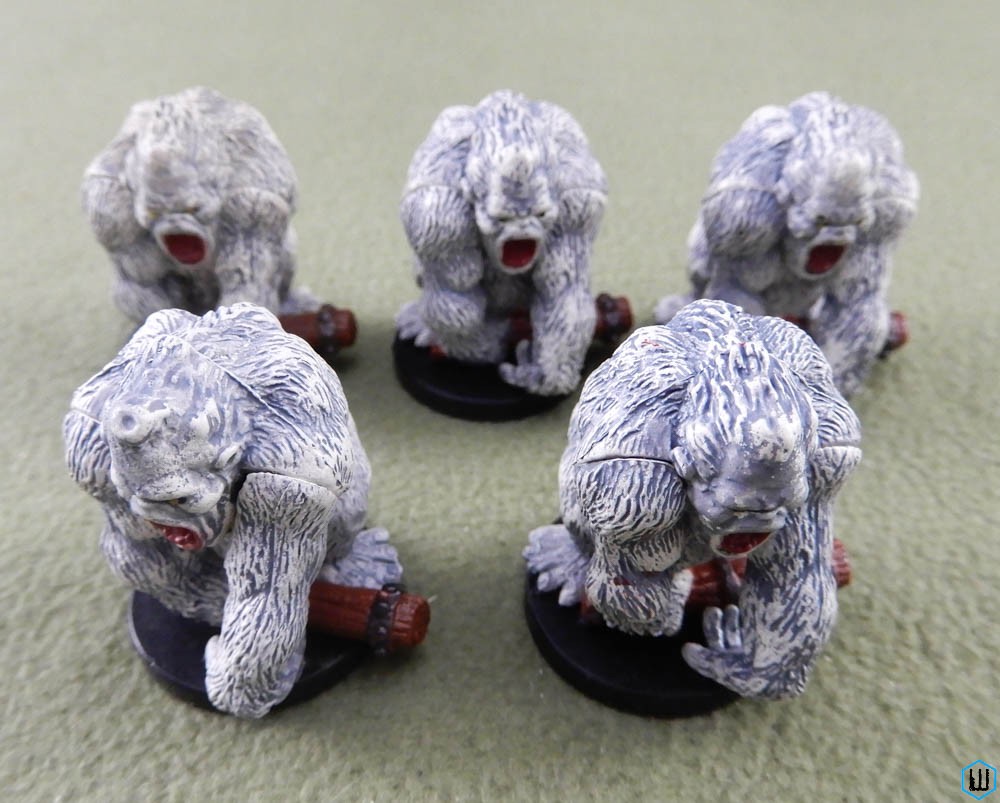 Taer x5 - Aberrations 58/60 Dungeons Dragons Miniature