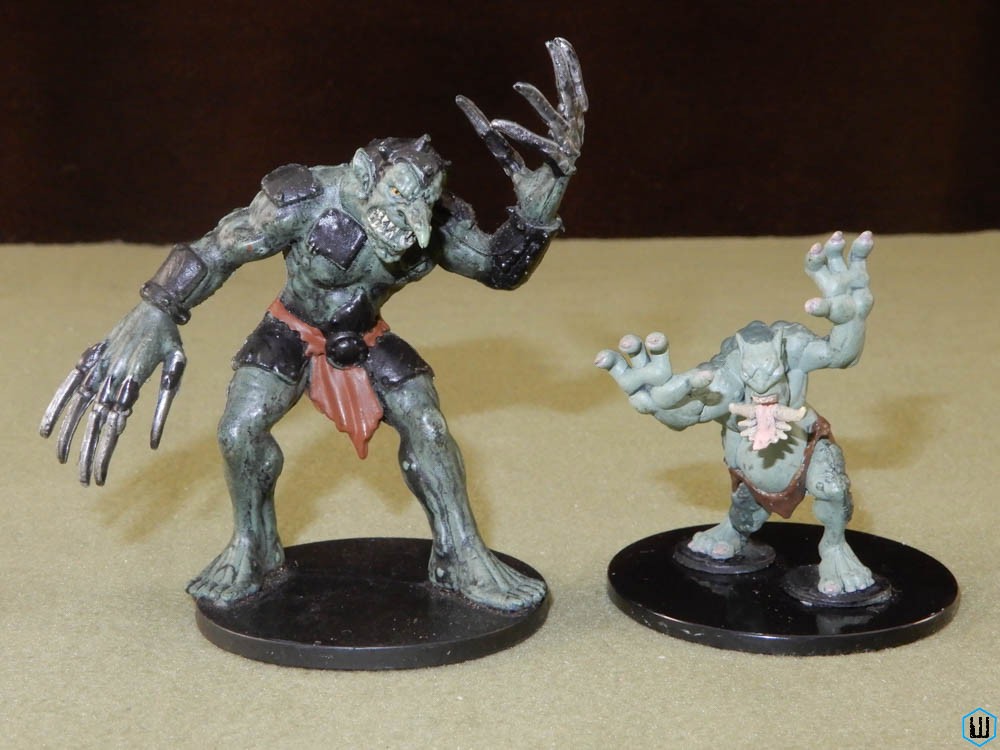 Bladerager Troll 2009 & Troll 2011 (Dungeons Dragons Plastic Miniature)