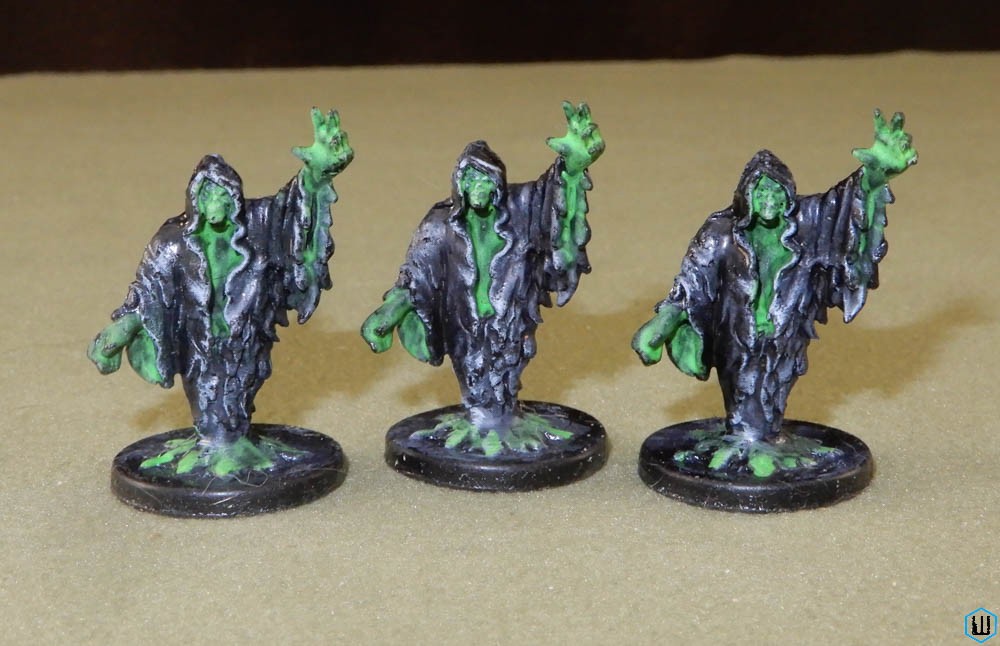 Wraith x3 (Dungeons Dragons Plastic Miniature) 2010