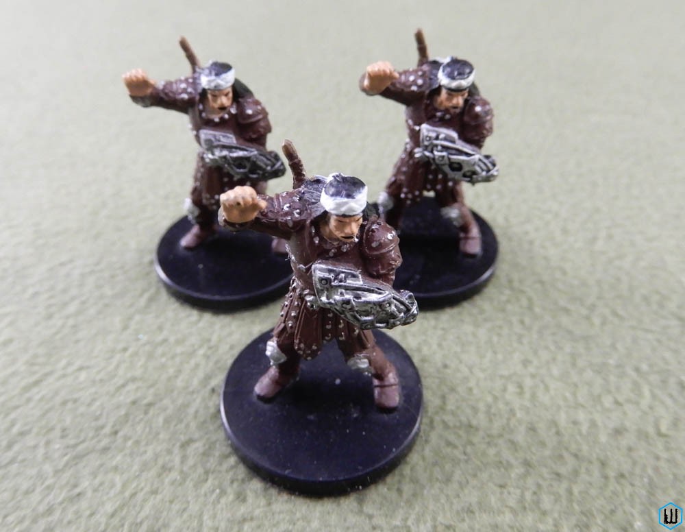 Warmage x3 - 7/72 Giants of Legend Dungeons Dragons Miniature