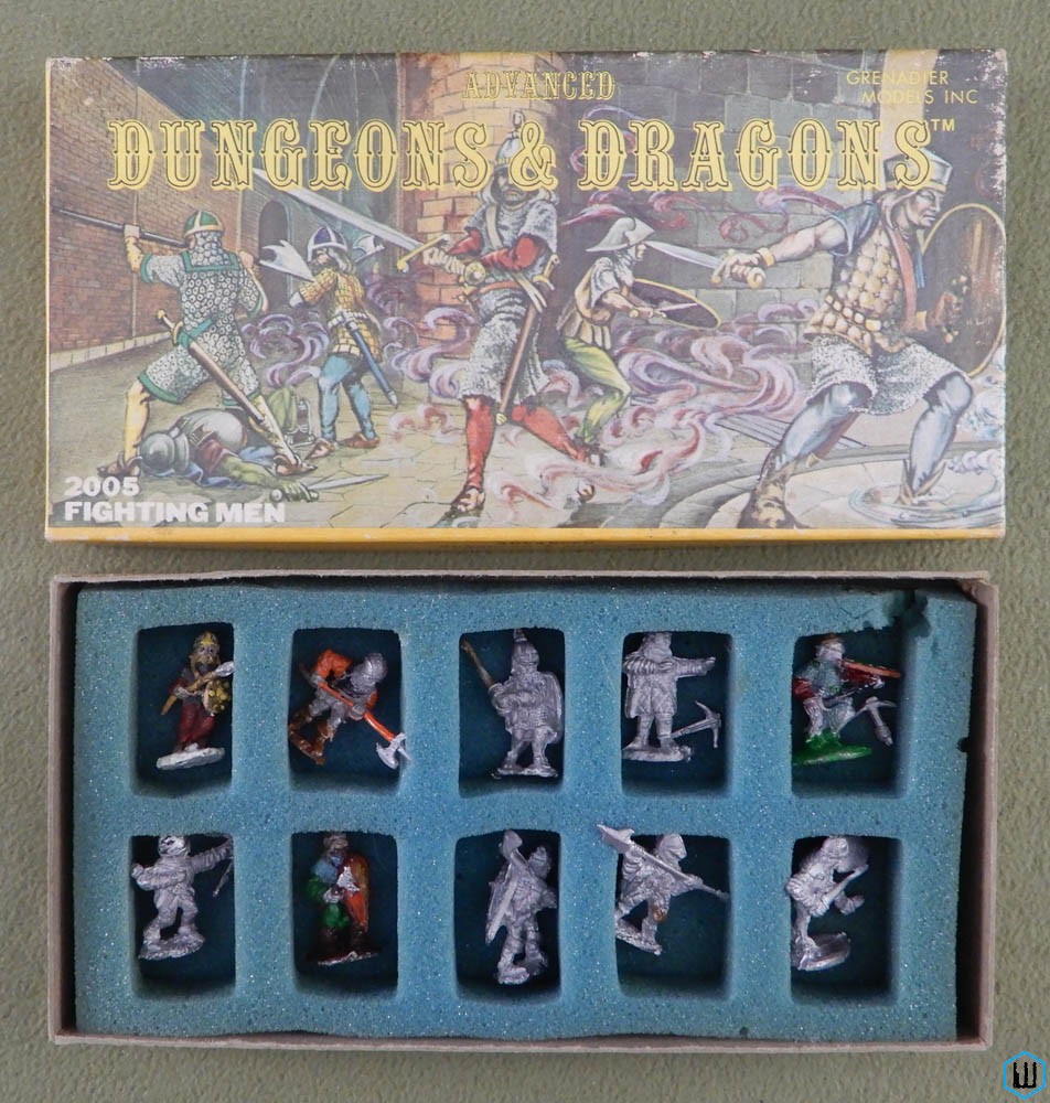Fighting Men (Advanced Dungeons & Dragons Metal Miniatures)