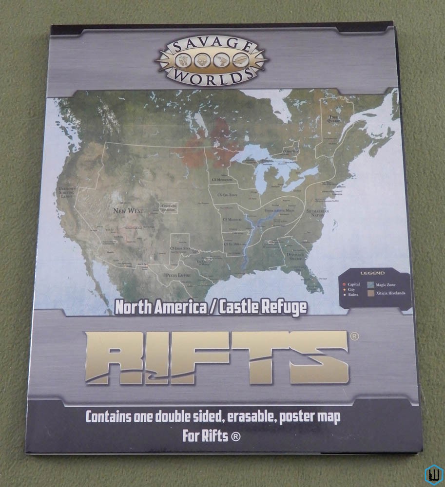 North America / Castle Refuge Maps (Savage Worlds: Rifts)