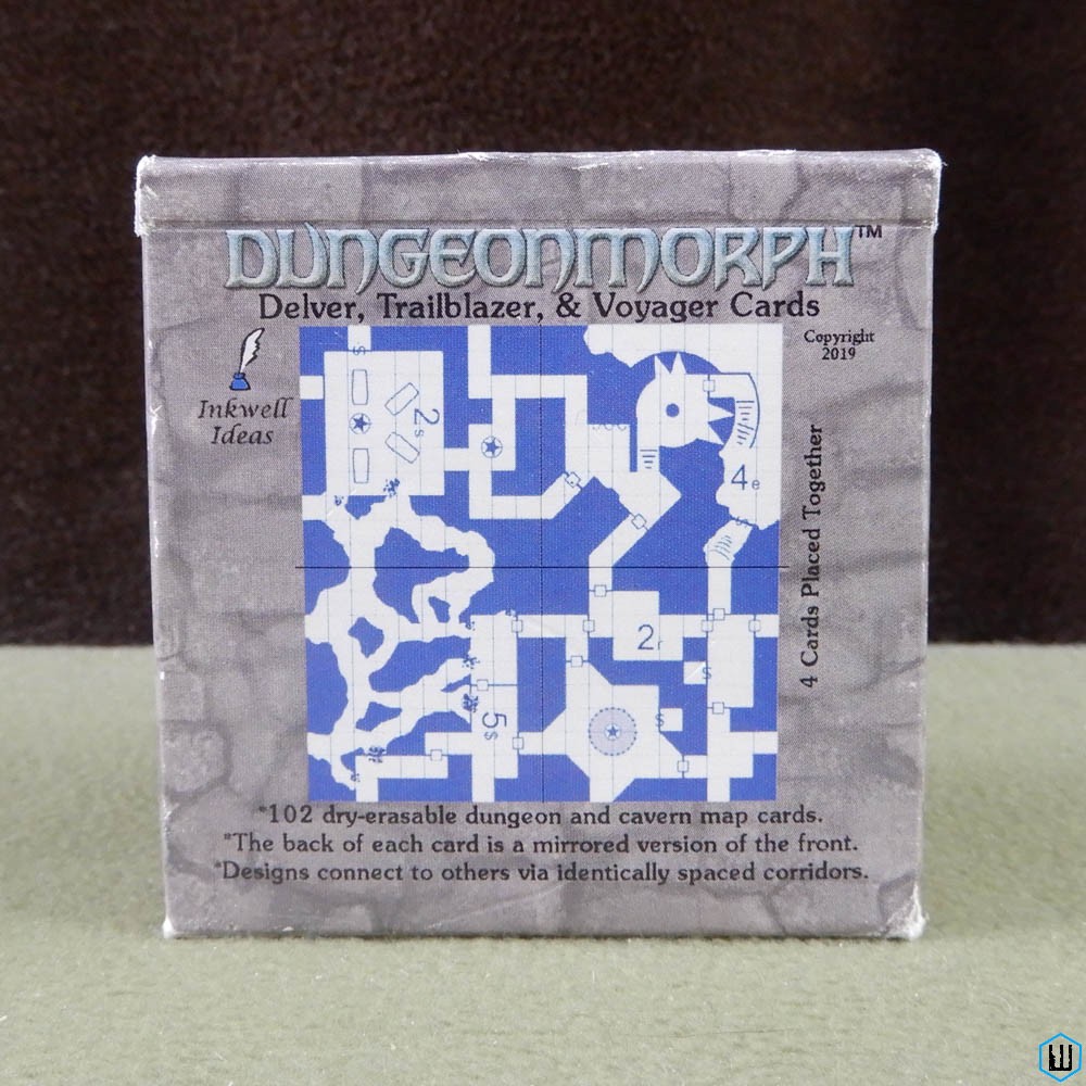 Dungeonmorph: Delver, Trailblazer, Voyager Cards (OSR RPG)