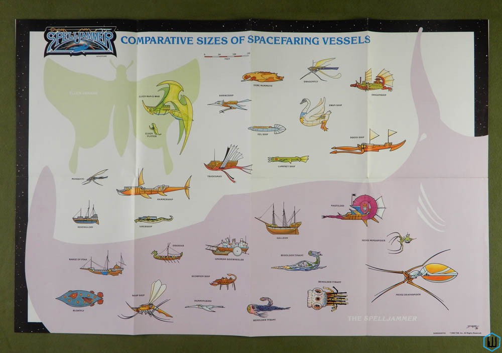 MAP: Crystal Spheres (Advanced Dungeons Dragons Spelljammer SJA3)