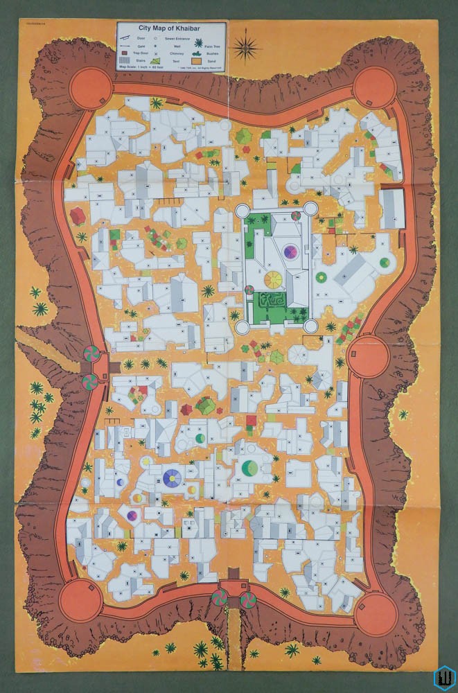 MAP: Day of Al'Akbar (Advanced Dungeons Dragons I9)