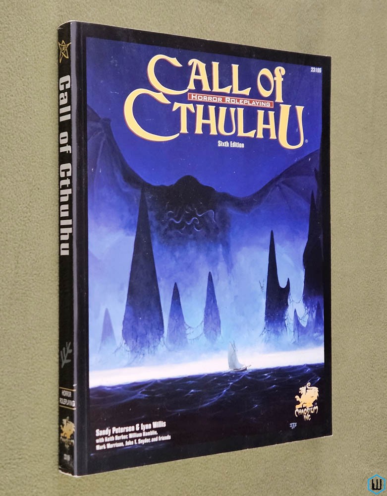 Call of Cthulhu Horror Roleplaying Game RPG (Sixth 6th Edition) Paperback