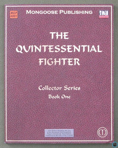 Image for The Quintessential Fighter (Dungeons & Dragons 3rd Edition D20 System) NICE