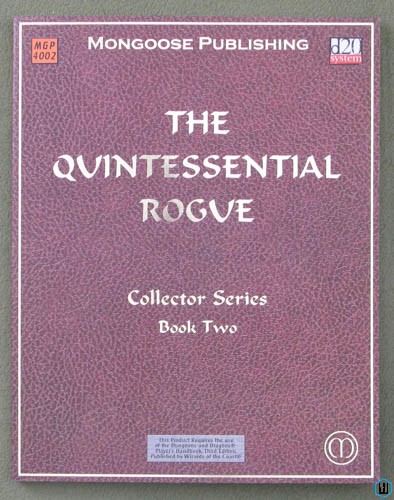 Image for The Quintessential Rogue (Dungeons & Dragons 3rd Edition D20 System) NICE