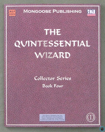 Image for The Quintessential Wizard (Dungeons & Dragons 3rd Edition D20 System) NICE