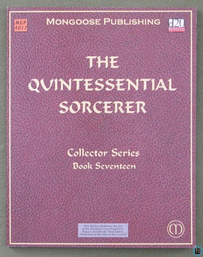 Image for The Quintessential Sorcerer (Dungeons & Dragons 3rd Edition D20 System) NICE