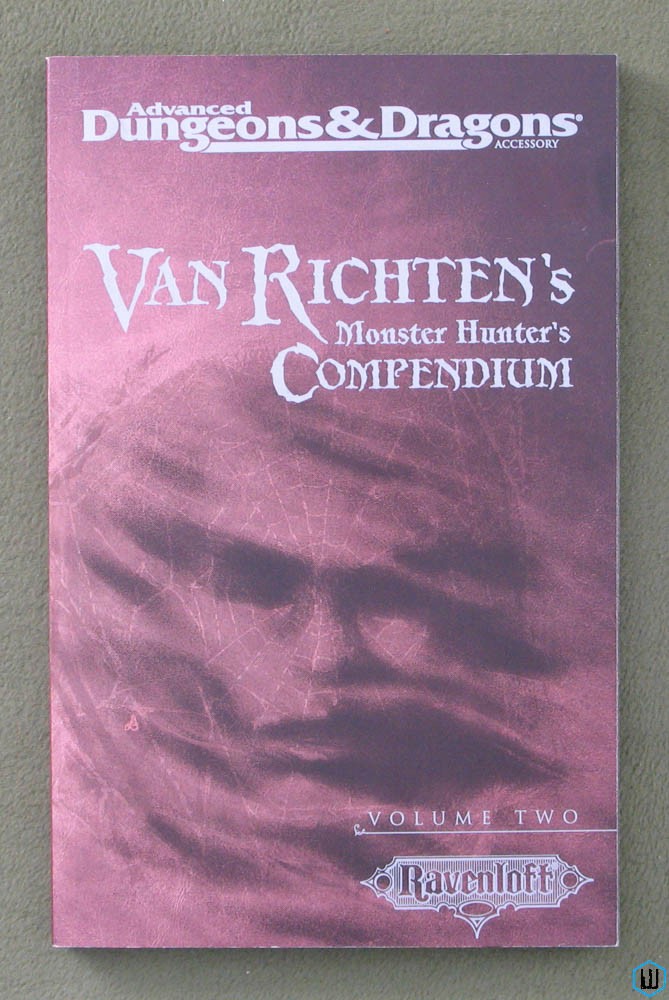 Van Richten's Monster Hunter's Compendium 2 (Dungeons Dragons Ravenloft)