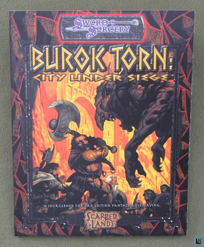 Image for Burok Torn City Under Siege: Scarred Lands (Sword Sorcery Dungeons Dragons D20)