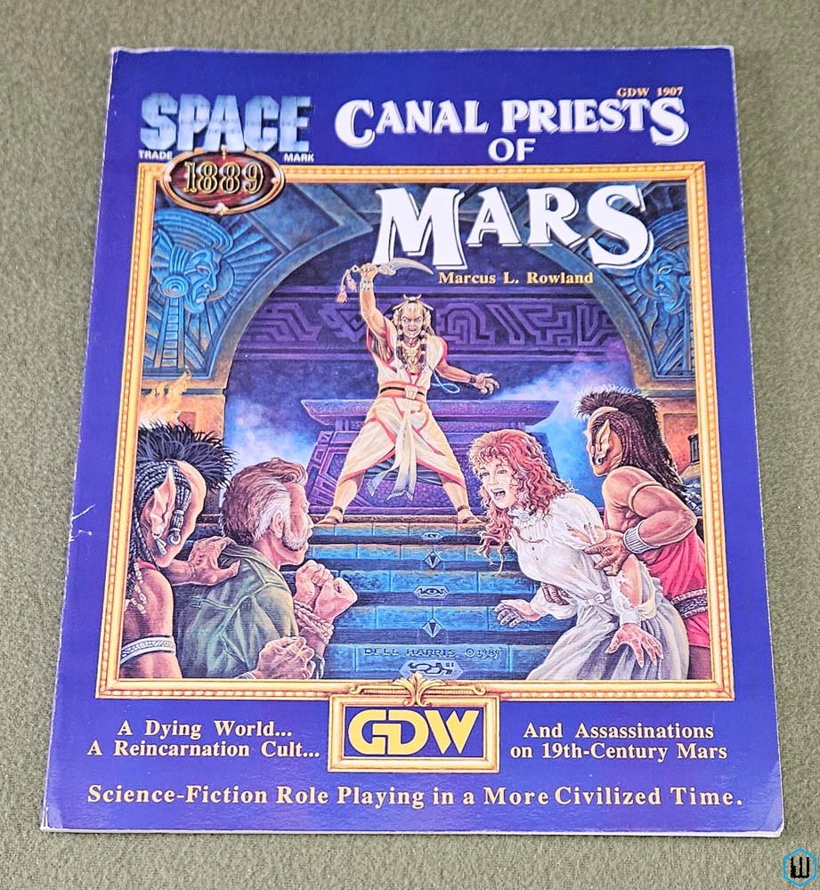 Canal Priests of Mars (Space 1889 RPG) Game Designers Workshop GDW 1907
