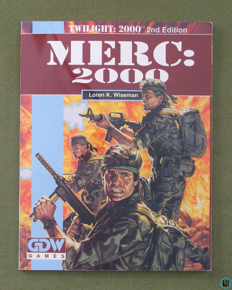 Image for MERC 2000 (Twilight 2000 RPG, 2nd edition) Mercenaries Private Military