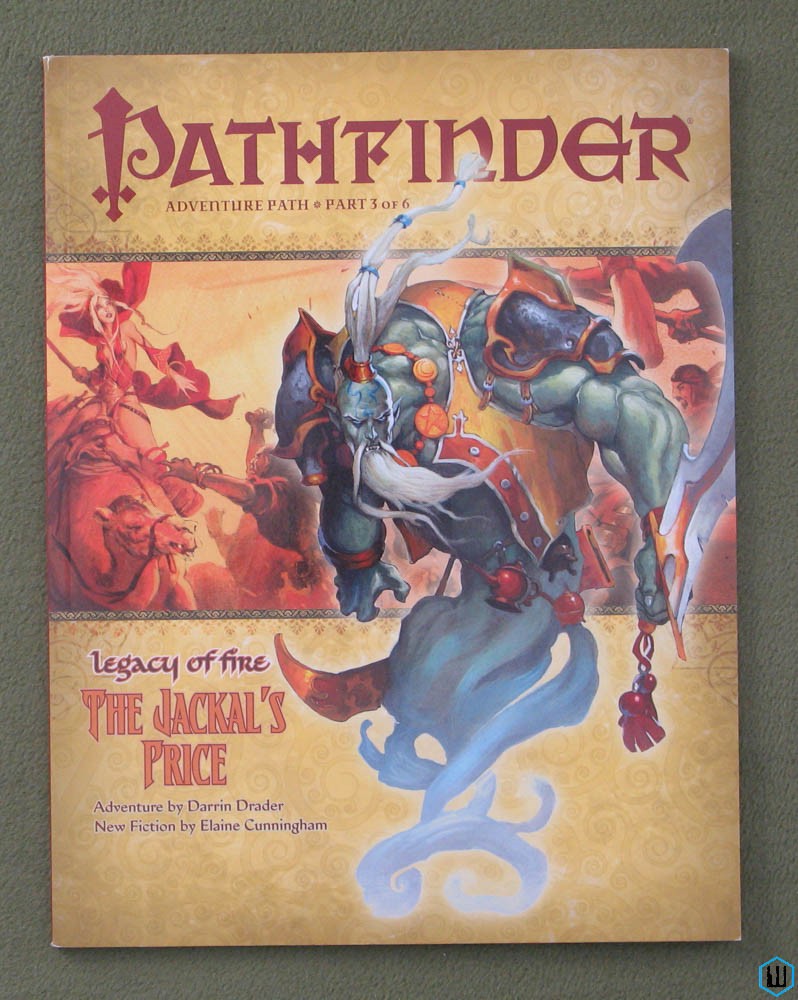 Image for The Jackal's Price (Pathfinder RPG Legacy of Fire Adventure Path Part 3)