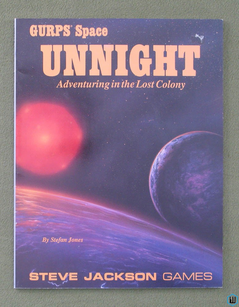 Image for GURPS Space Unnight, Adventuring in the Lost Colony