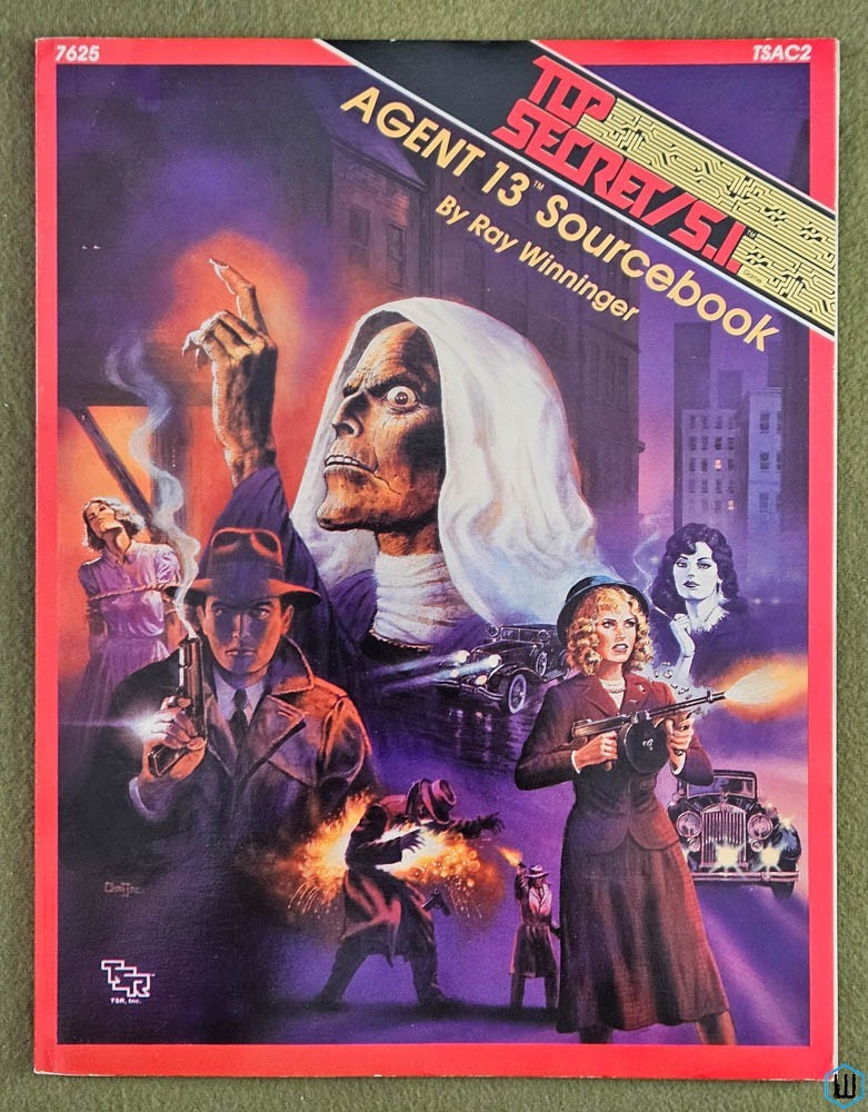 Agent 13 Sourcebook (Top Secret SI Module TSAC2) TSR 7625