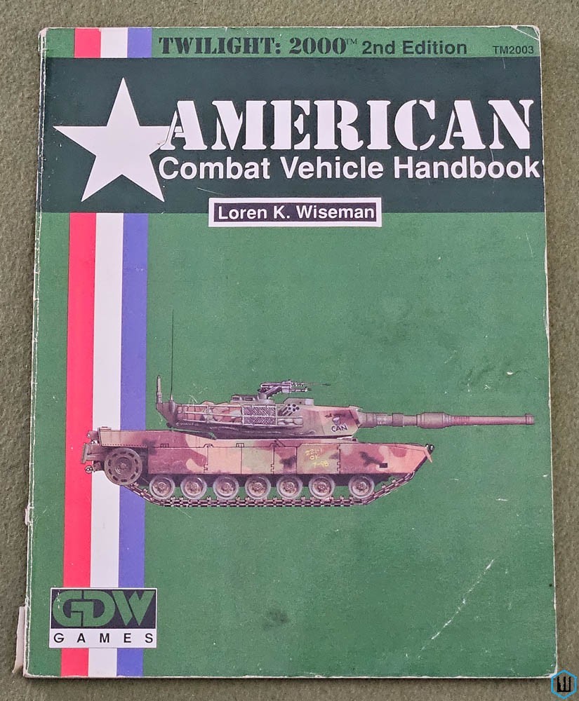 American Combat Vehicle Handbook (Twilight 2000) GDW 2003 Game Designers Workshop