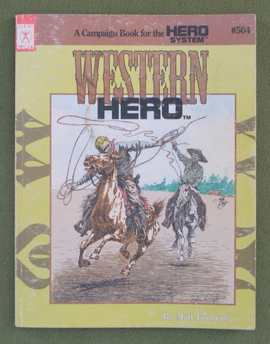 Image for Western Hero: A Campaign Book for the Hero System RPG