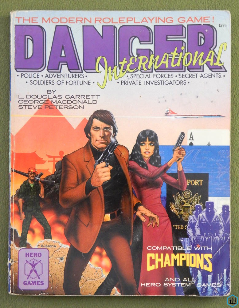 Danger International: Modern Roleplaying Game RPG - PLAY COPY
