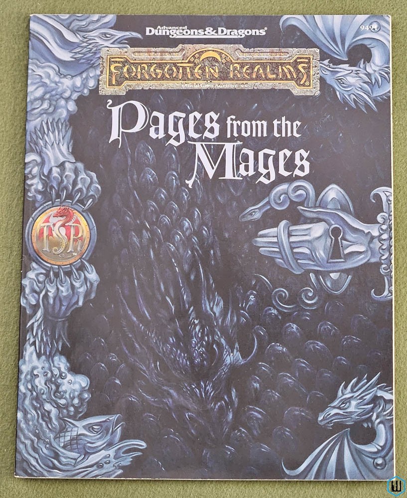 Pages from the Mages (Advanced Dungeons Dragons Forgotten Realms) TSR 9491
