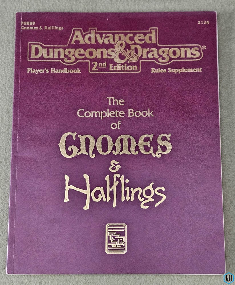 Complete Book of Gnomes & Halflings (Advanced Dungeons Dragons PHBR9) TSR 2134